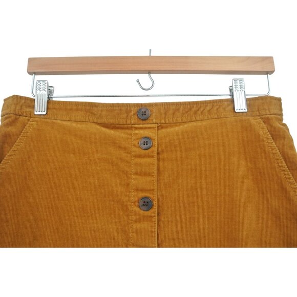 J.Crew Curvy Corduroy Mini Skirt in Camel (Size 8) - Picture 4 of 10